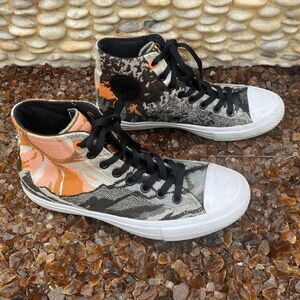Converse Chuck Taylor II All Star Hi-Top Sneakers Women's 9/Men's 7 Camo Sun
